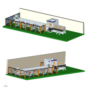 Two-chuck side mounted tube laser cut metal stainless steel pipe laser cutting machinery