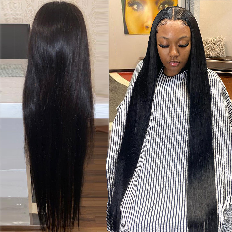 Most Expensive Human Hair Wigs 100% Raw Virgin Cuticle Aligned Brazilian Transparent Lace Frontal Wig for Black Woman