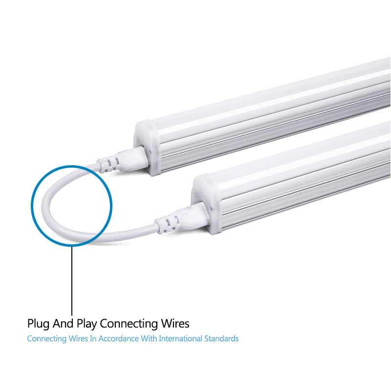 Price led tube light t5 28w t5 led lighting single lamp t5 Fluorescent Light Fixture Plastic Cover t5 led