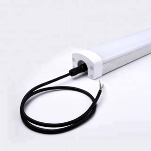 4ft 60w 8ft 2400mm 120w 6500k waterproof aluminium linkable led linear tri proof batten lamp ip66 ik10 led tri-proof lights