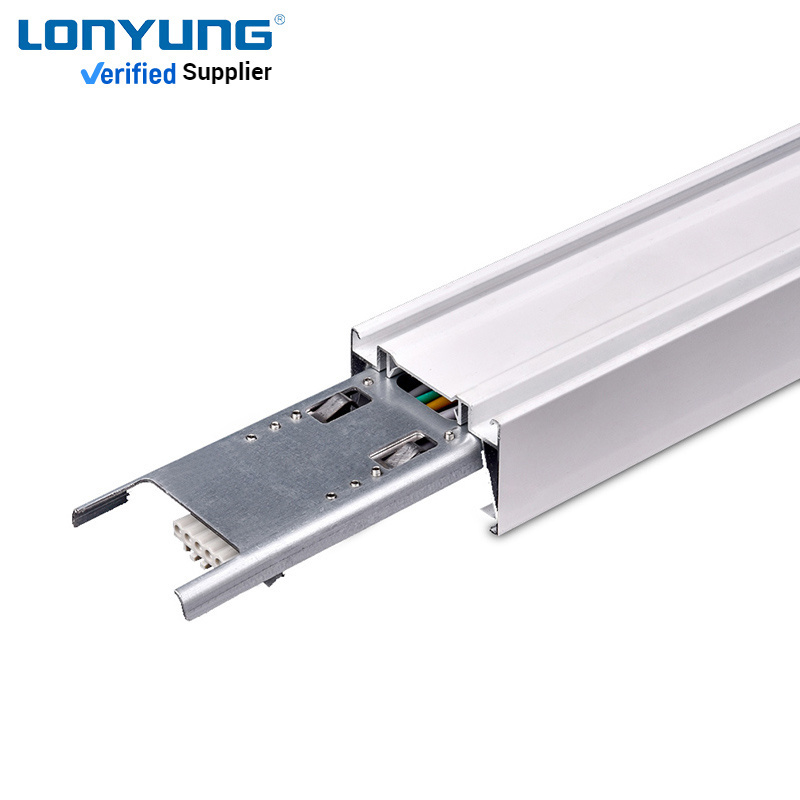 Workbench surface mounted or pendant ceiling linear light 150cm 60w 0~10v dimmable linkable led batten fixture