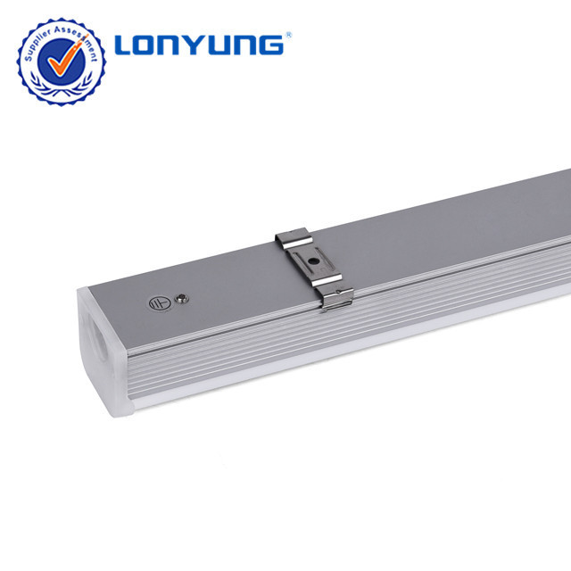 4ft 8ft 40w 60w 120lm/w 6500k LED Batten Fitting 5ft 6ft Indoor double T5 tube integrated Linear Lighting