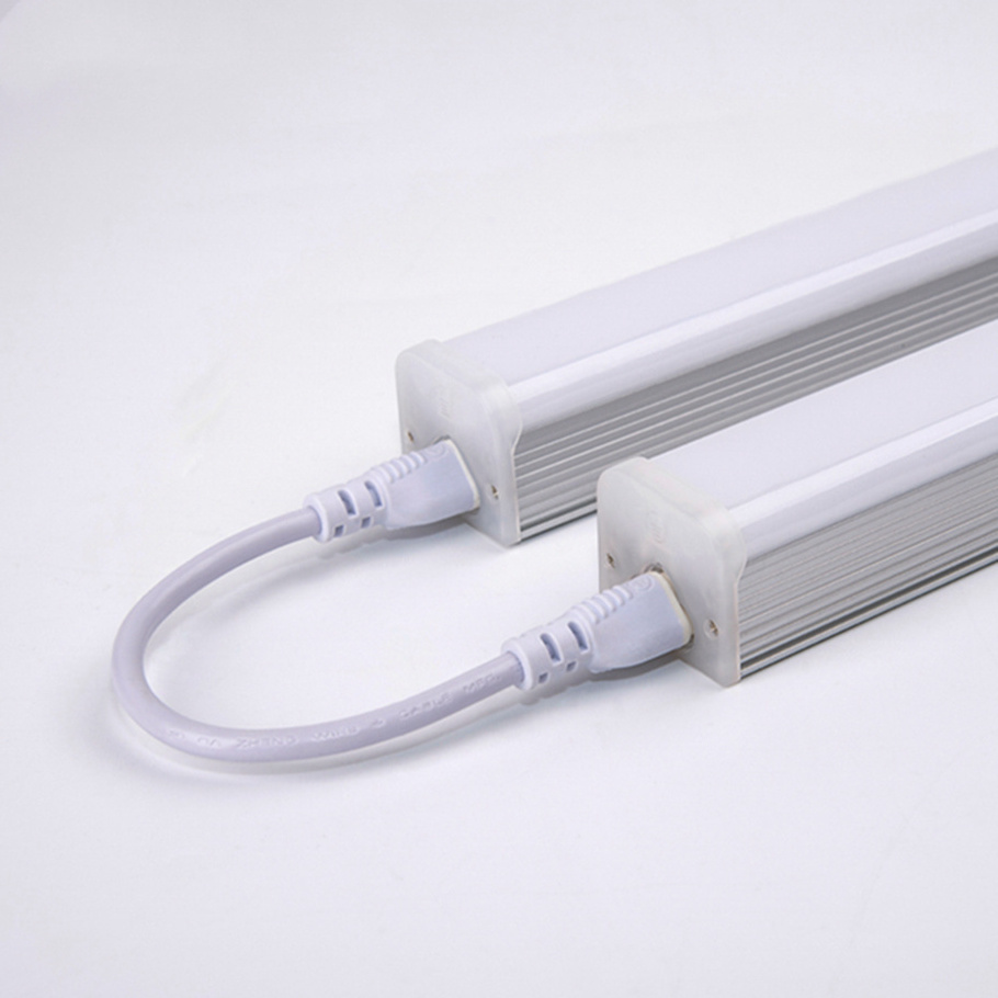 ETL DLC listed commercial office flush mount 4ft 8ft fitting 60w 40w straight led light 60cm 120cm T5 Led batten lamp