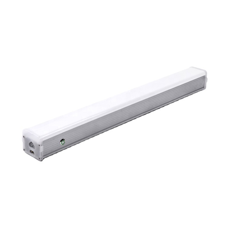 Commercial 0-10v dimming 4ft 8ft 60w 120w linkable double t5 led batten linear fixture