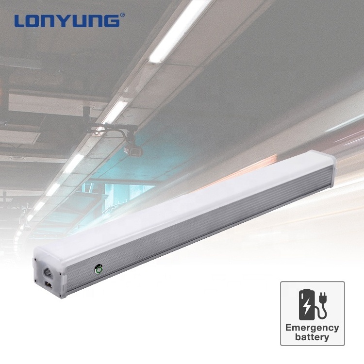 Aluminum Profile Mounted Linkable 4Ft 8Ft Emergency 60W120W Warehouses Led Linear Light