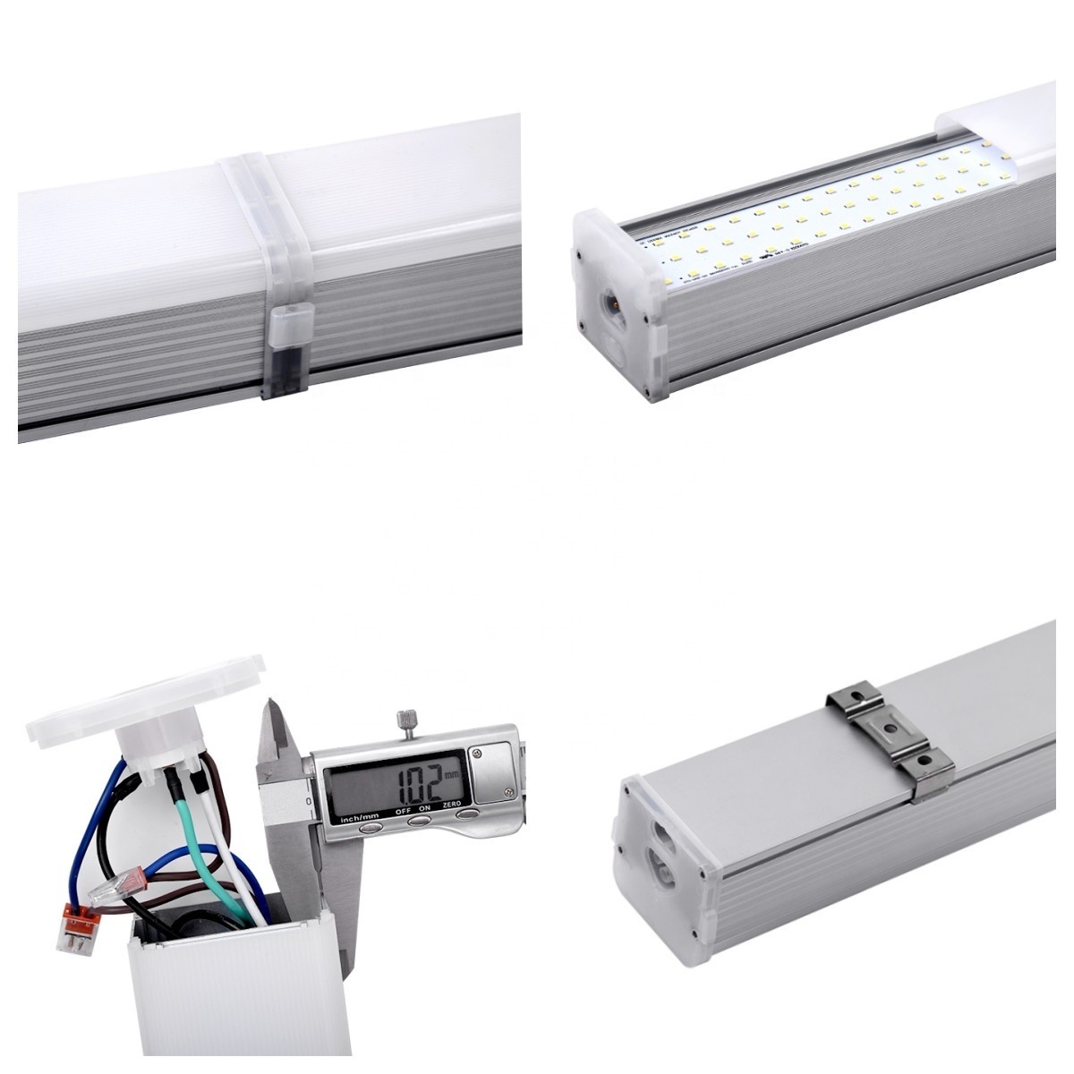 High Lumen Linkable aluminum shop surface mounted linear light system fixture led linear lights