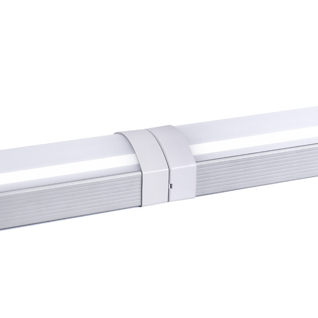 Modern ETL TUV 3ft 40w 4ft 60w Seamless Linkable  Surface Mounted Office Ceiling Lighting Shop Linear Led Batten Light Tube