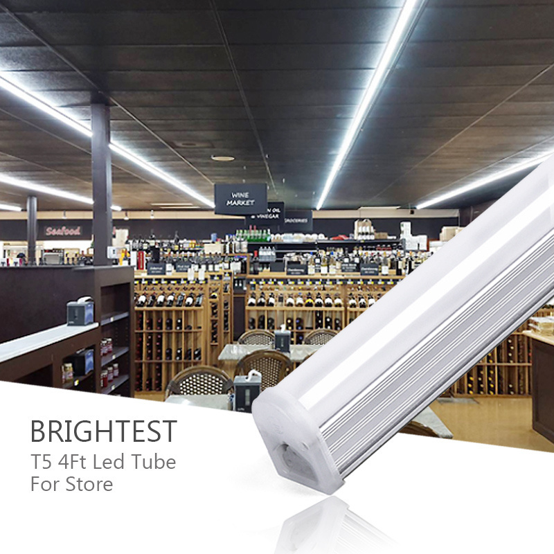 1200MM 18 Watt Smd 2835 2Ft 4Ft 8Ft 240CM 30W Led Single Linear Lighting Shop T5 Led Tube Light Fixture