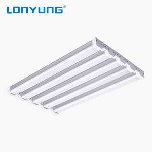 ETL CE Listed 45W 75W 90W 105W 150W 210W 130Lm/w Warehouse Industrial Aluminum Dimmable Fixtures Led Linear High Low Bay Light