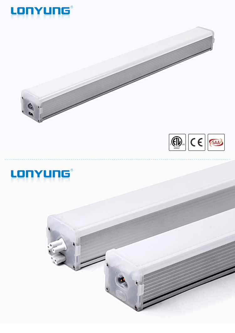 High Lumen Linkable aluminum shop surface mounted linear light system fixture led linear lights