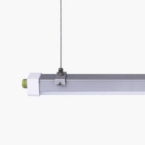 Warehousing frosted clear cover IP65 waterproof led batten linear tube 120 240cm mini led triproof light