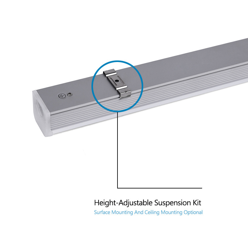 LED T5 Integrated Single tube light Fixture 2FT 15W 5000K Utility Shop Light double integrated led t5 fluorescent tube lamp