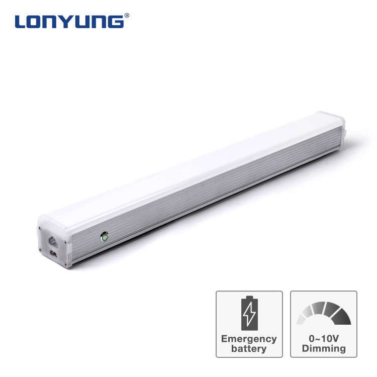 Hot Sale factory warehouse  eclairage lineaire linkable 4ft 8ft 60w 120w 5000k 6000k shop Led linear Lighting