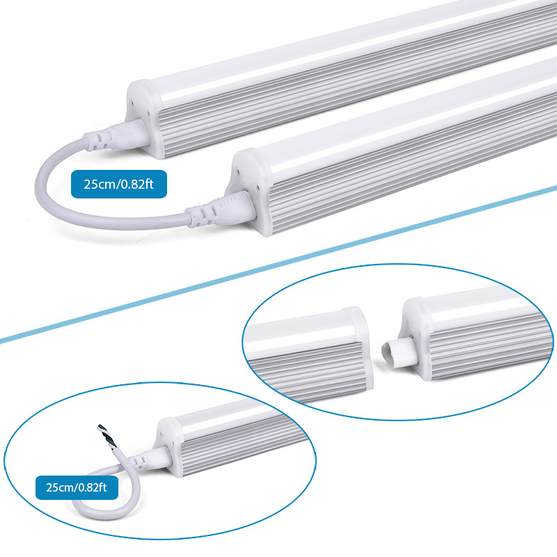 Top quality seamless connection 4foot 18w led light t8 with SAA ETL led ceiling light fixture 120lm/W led shop lights for office