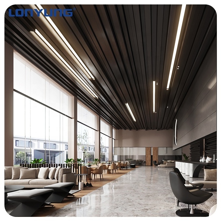 High quality 4ft 8ft decorative aluminum profile linkable pendant led linear light system lighting shop light fixture