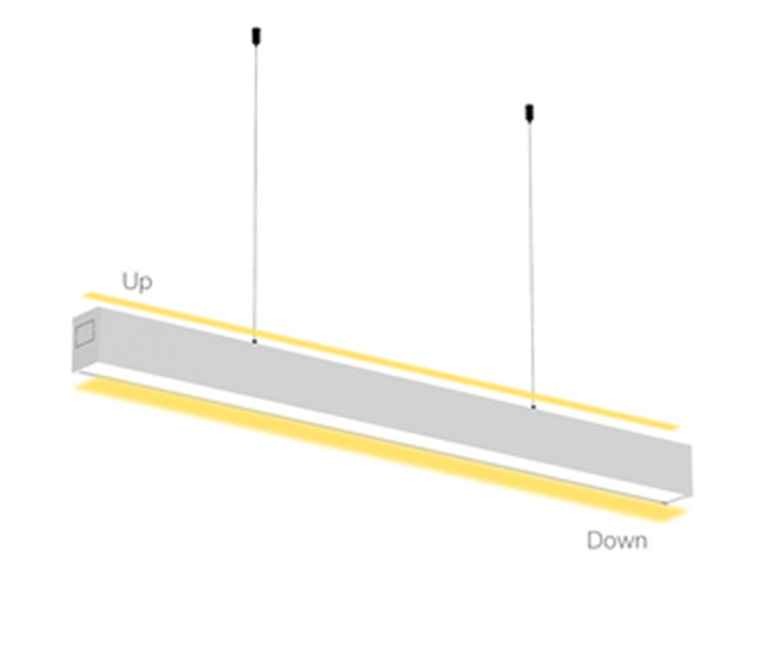 Commercial high lumen 130lm/w led shop lights 120cm 240cm 60w 120w light tube led dimmable use for Supermarket