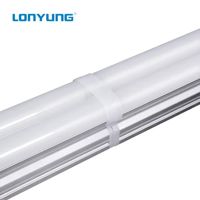 Japan Tube Hot Jizz 4Ft 8Ft 30W 60W Florescent Lights Fixture Emergency Lighting 0-10V Dimming Double T5 Led Light