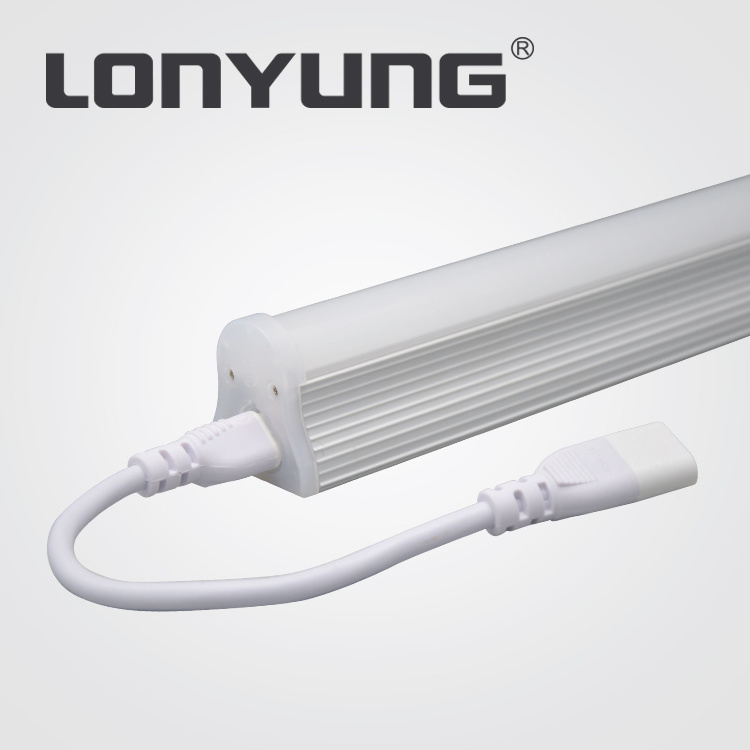 Surface mounted indoor supermarket aluminum 8 foot 8ft intergrated fixture 4 feet 4ft linkable linear led t8 shop tube lights