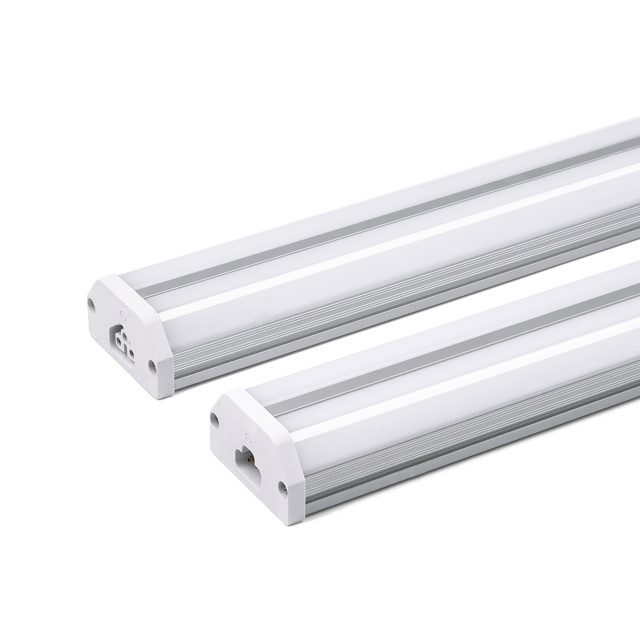 ETL DLC TUV Clear/Frosted Mikly cover T5 Led Linear tube lamp, 4Ft-8ft 30W 60W 4f T5 Led Linear 8 foot light fixture