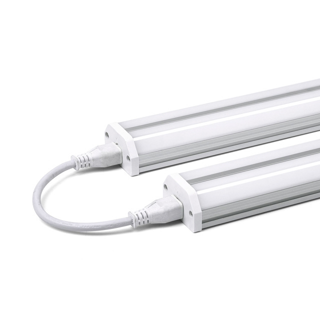 ETL DLC TUV Clear/Frosted Mikly cover T5 Led Linear tube lamp, 4Ft-8ft 30W 60W 4f T5 Led Linear 8 foot light fixture