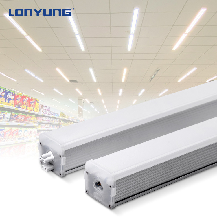 New high quality 60W 120W linear lamp 1200mm 2400mm 120lm/w led tube light AC100-277V use for garage