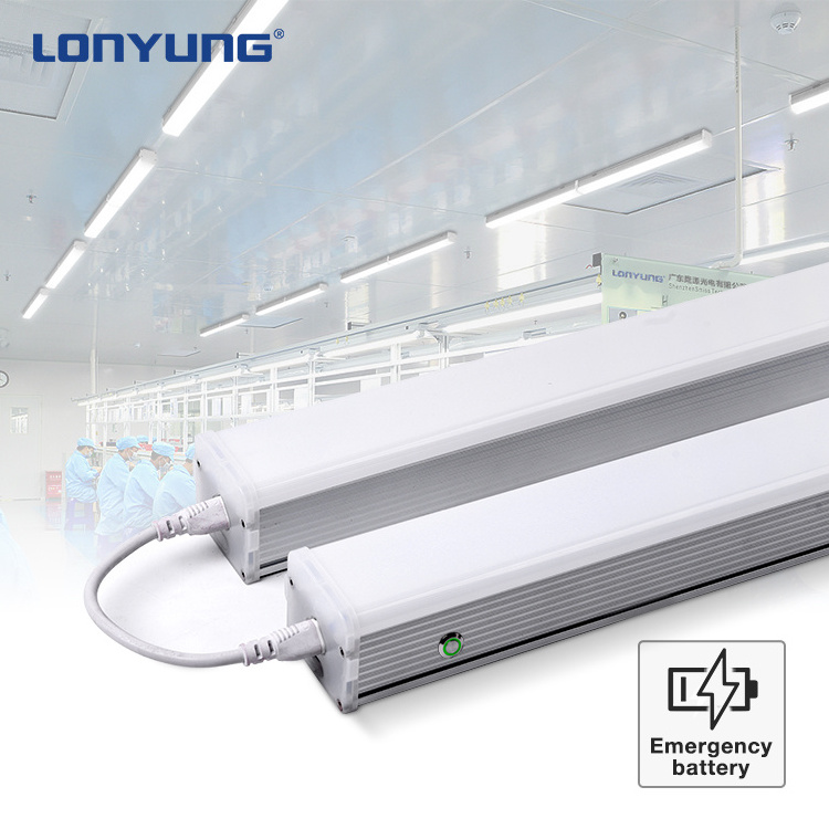 Hot Sale factory warehouse  eclairage lineaire linkable 4ft 8ft 60w 120w 5000k 6000k shop Led linear Lighting