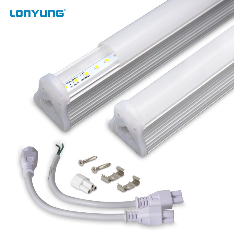 Top quality seamless connection 4foot 18w led light t8 with SAA ETL led ceiling light fixture 120lm/W led shop lights for office