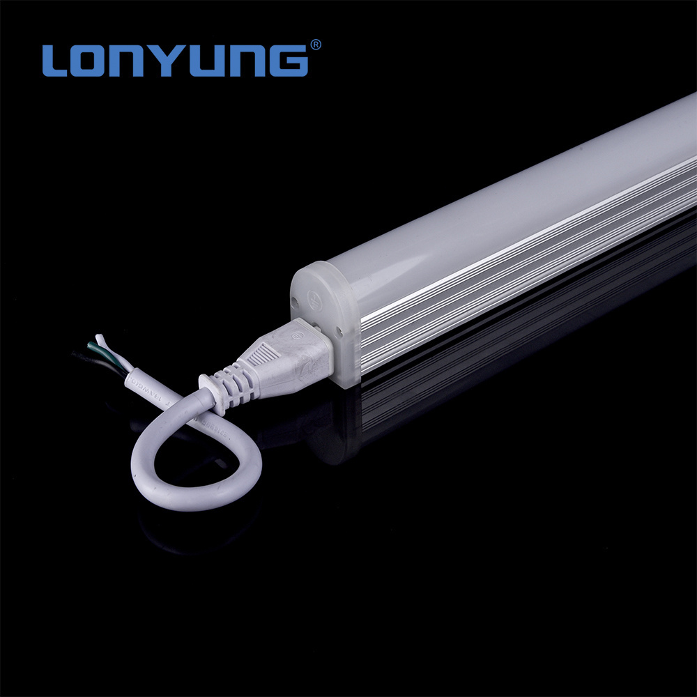 Commercial aluminum 2feet 4feet 5 Feet linkable intergrated Light Tube 3cct Led T5 Tubes