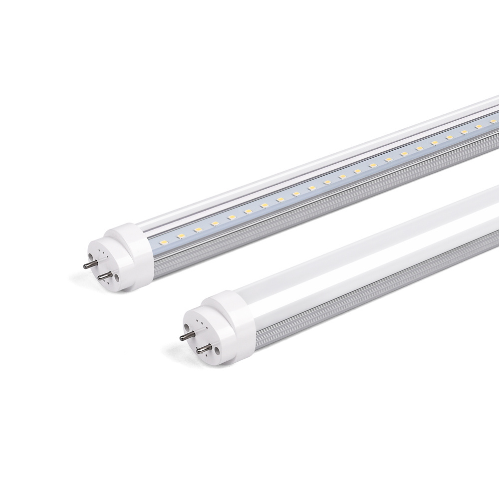 Energy Saving Frosted Clear cover light led warehouse factory t8 aluminium fluorescent tube lamp