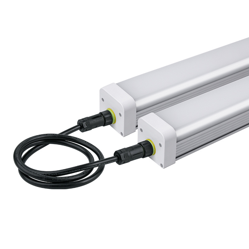 Ip65 2ft 3ft 4ft 8ft 60w 80w 90w 120w 150lm/w Tri Proof Led Light Indoor Parking Lot Led Batten Light