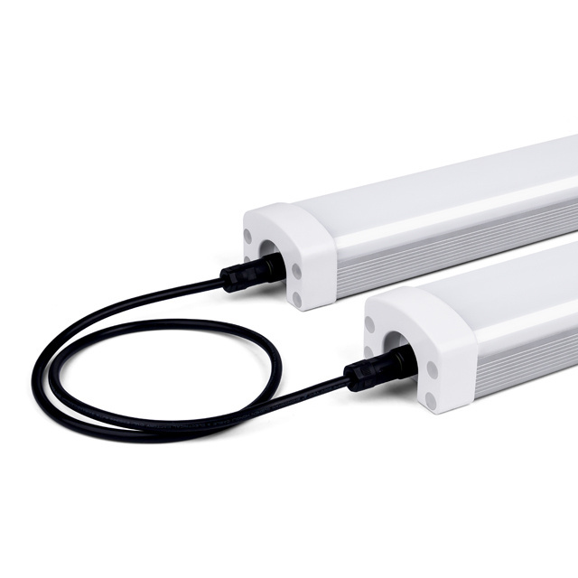 Parking lot single tube t8 fluorescent fixture triproof led light 2ft-8ft waterproof led tri-proof light made in China supplier