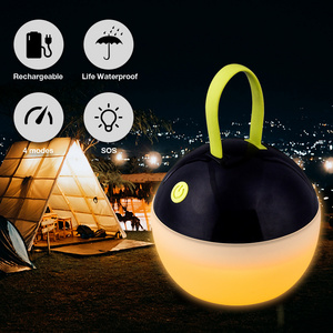 wholesale portable camping light waterproof outdoor usb led camping mini lantern