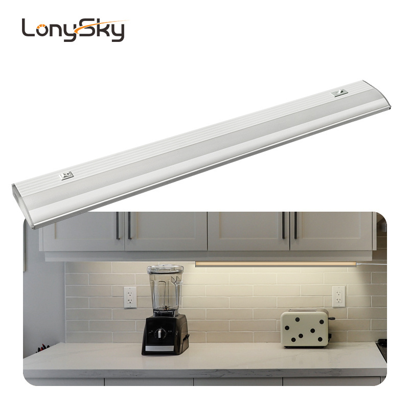 Dimmable Closet Kitchen Lighting White 1ft 2ft 3ft 4ft wardobe Led Under Cabinet Light