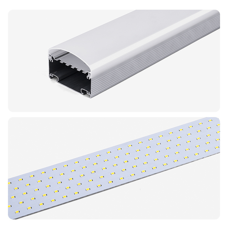 Straight Connection Aluminum Frosted Linkable 3ft 4ft 6ft 8ft Led tri proof Light