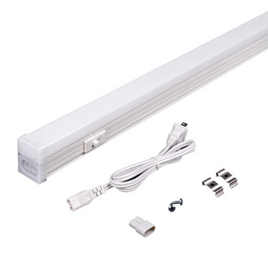 Etl Ce Led Shop Light 2ft 7w Dimmable T5 Led Light Fixture Ceiling Linkable Tube Light