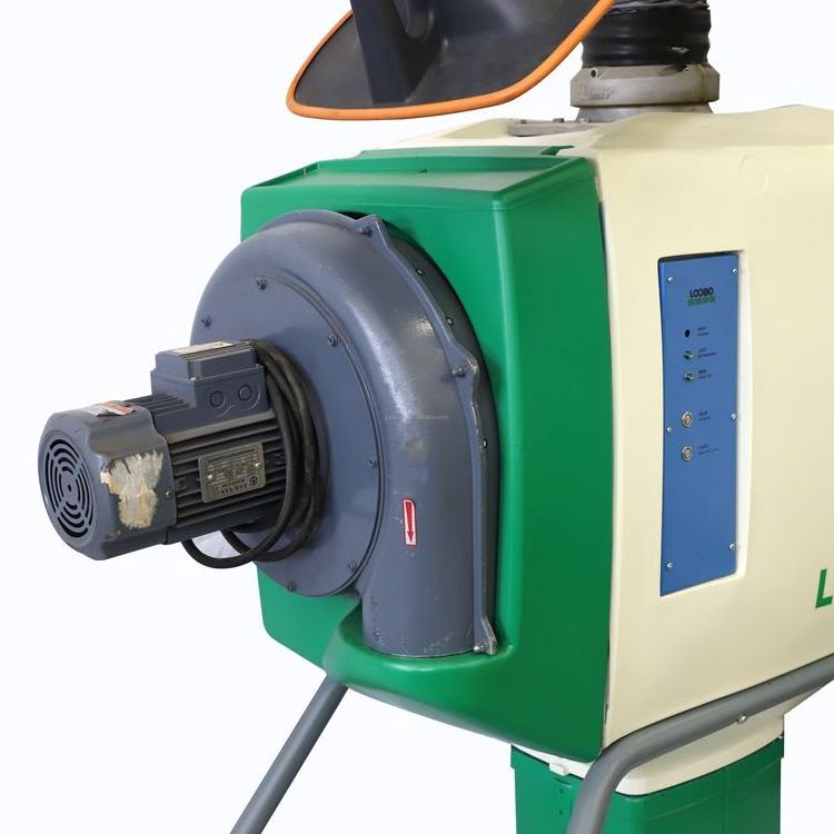 mobile welding fume extractor with 360 flexible suction arms pulse jet cleaning robot soldering smoke collector