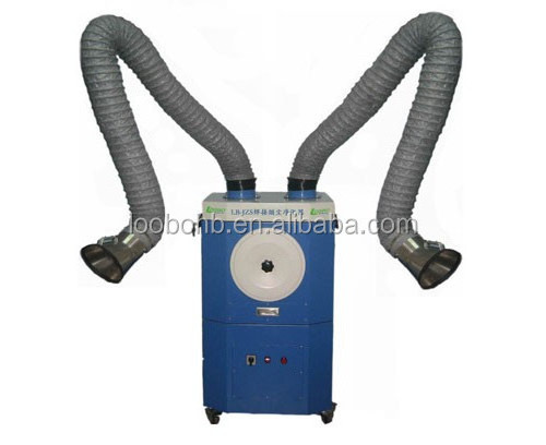 Factory price portable smoke fume extractor/welding smoke exhauster/industrial mobile welding fume extraction unit