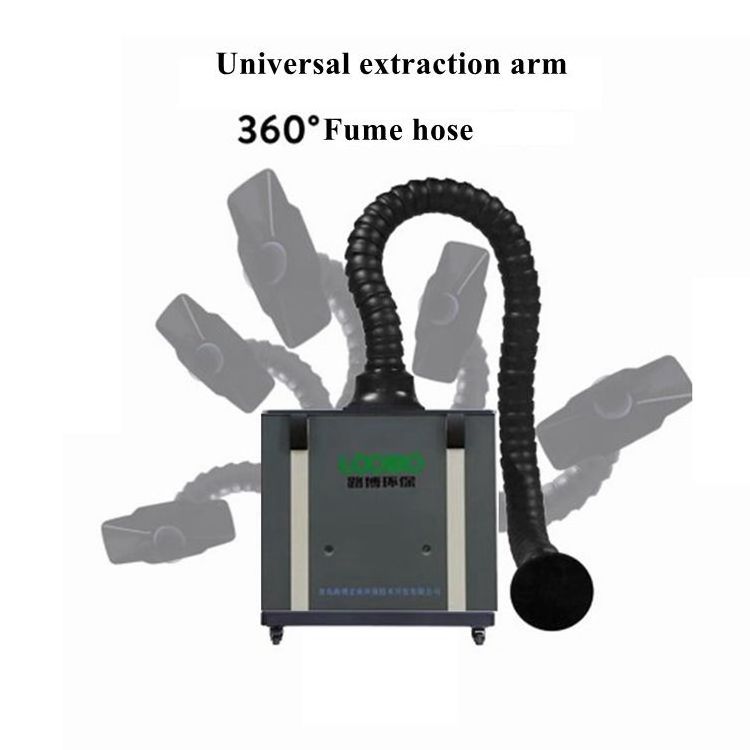 Mobile portable hepa fume extractor machine for laser soldering /dtf/nail salon/hair salon/beauty salon /medical