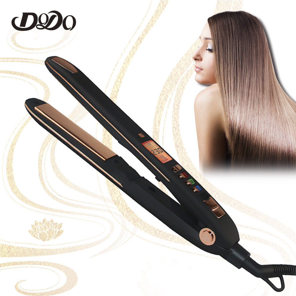 High Temp Straightener Hot Comb Hair Household Frizz Infared Infrared Steam Japanese Keratin Straightening Korean Lcd Brush