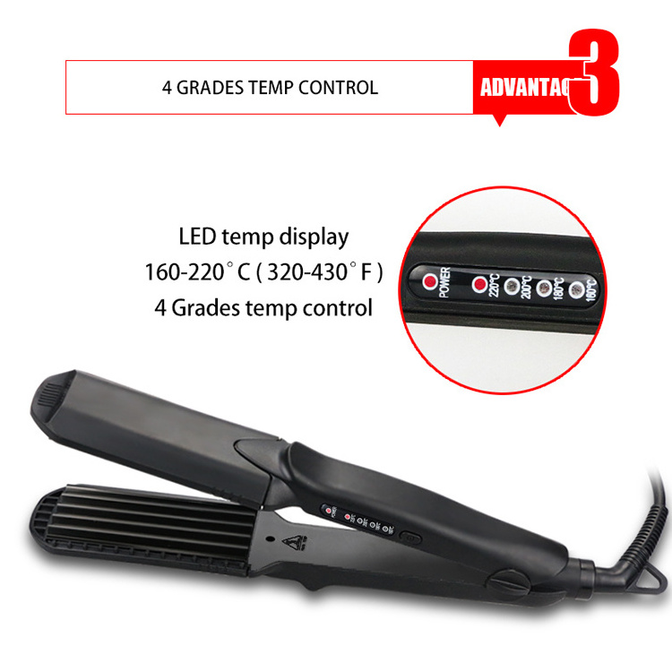 catok rambut mac straightening curling hair iron professional