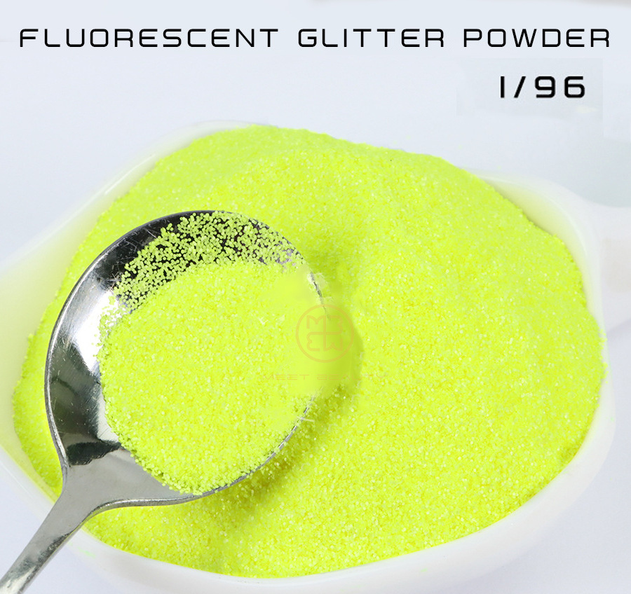 Wholesale bulk fluorescent pigment powder glitter for crafts and body extra fine glitter