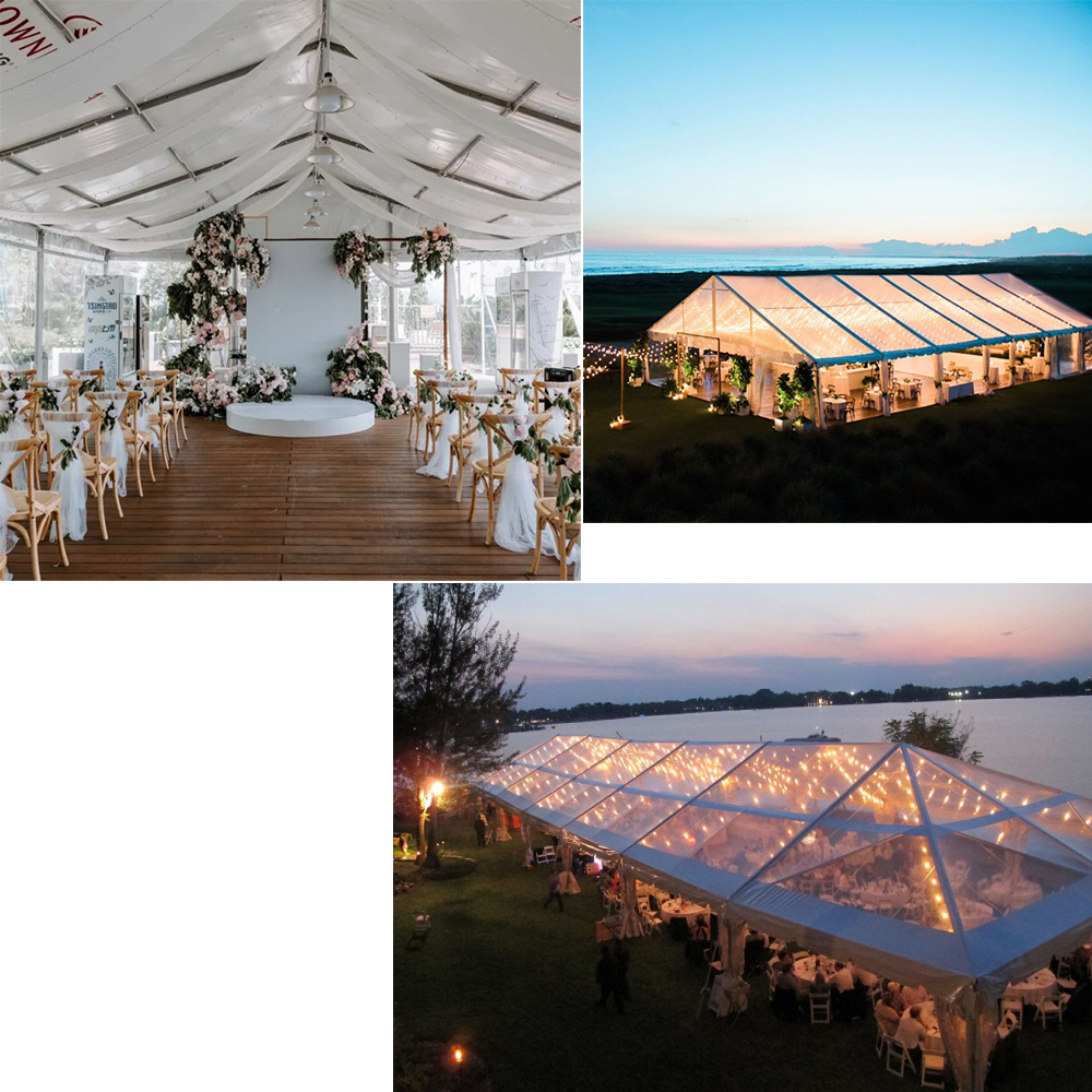 Large Aluminum Frame Wedding Tent For 500 People China Outdoor Marquee Tent