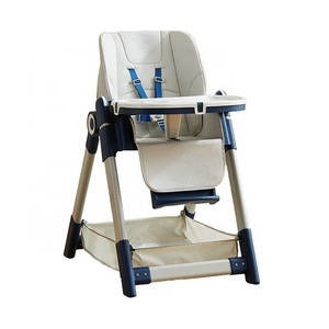 Adjustable Foldable Kids Chair Cushion Feeding Multifunctional Baby High Chair With Swing