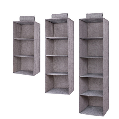 Hanging Closet Organizers and Storage 3 4 5-Shelf Hanging Closet Shelves Closet Shelf Organizer With Drawers