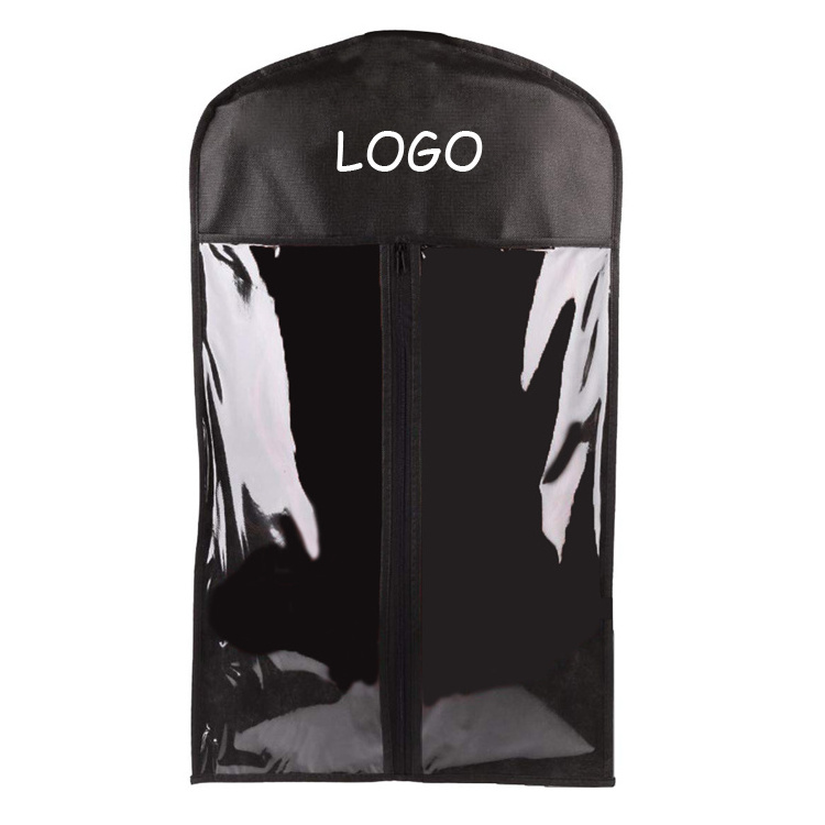 Dustproof Wig Garment Bag Storage Zipper Bag Hair Extension Holder Hair Hanger Logo CLASSIC with Zipper Foldable Customized