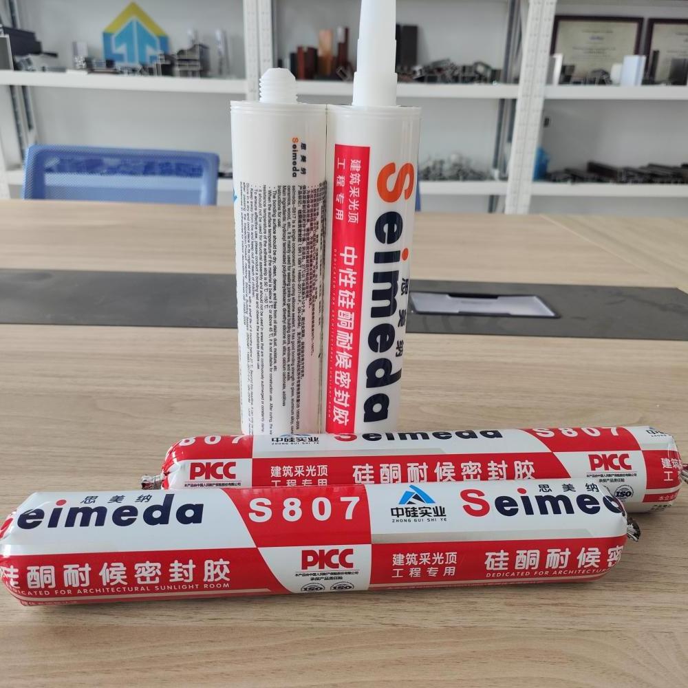 Seimeda neutral waterproof silicone adhesive glue sealant for marble