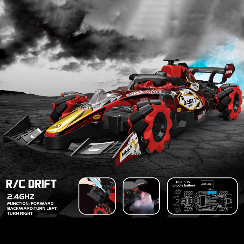 Hot Seller 2.4G Spray Rc Stunt Car Kids Radio Control Vehicle Toys High Speed  Drift Remote Control Car