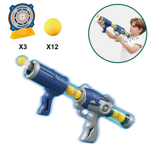 High Quality Air Soft Bullet Gun Power Pump Air Powered Shooter Gun Foam Ball Soft Bullet Gun