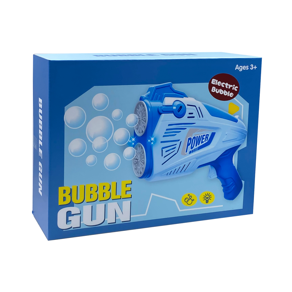 High Quality Kids Electric Bubble Machine Blower Toys Electric 13*2 Hole Bubble Gun