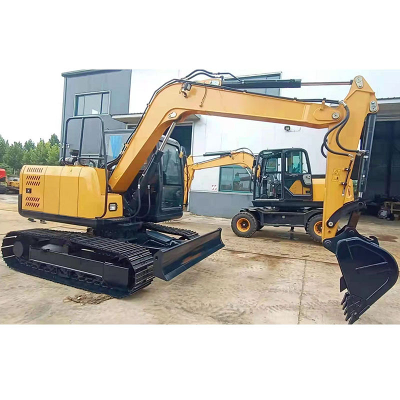 0.6cbm rock steel bucket hydraulic hammer line 15 ton digger excavator full hydraulic system crawler excavator for sale